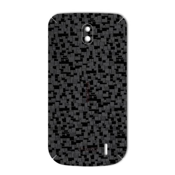 MAHOOT Silicon Texture Sticker for Nokia 1، برچسب تزئینی ماهوت مدل Silicon Texture مناسب برای گوشی Nokia 1