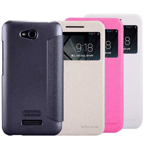 Nillkin Sparkle Leather Flip Cover For HTC Desire 616، کیف کلاسوری نیلکین مدل Sparkle مناسب برای گوشی اچ تی سی دیزایر 616