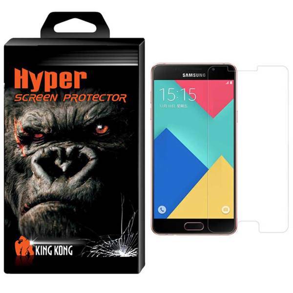 Hyper Protector King Kong Glass Screen Protector For Samsung Galaxy A9، محافظ صفحه نمایش شیشه ای کینگ کونگ مدل Hyper Protector مناسب برای گوشی سامسونگ گلکسی A9