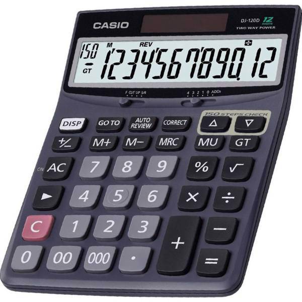 Casio DJ-120 D Calculator، ماشین حساب کاسیو DJ-120-D