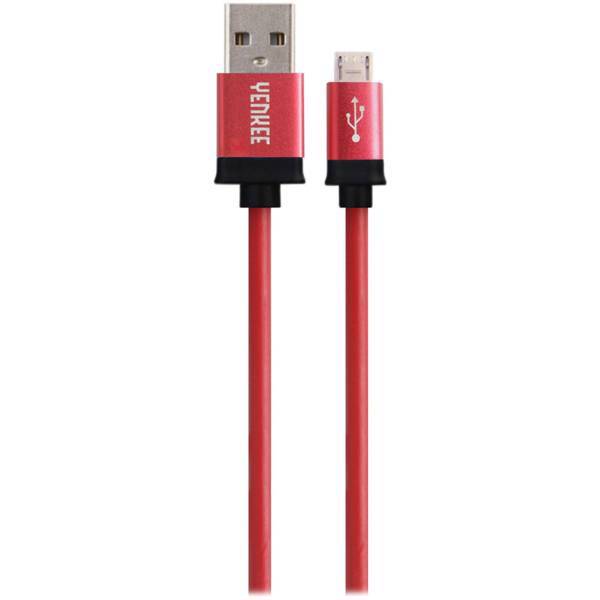 Yenkee YCU 202 B USB To microUSB Cable 2m، کابل تبدیل USB به microUSB ینکی مدل YCU 202 B به طول 2 متر