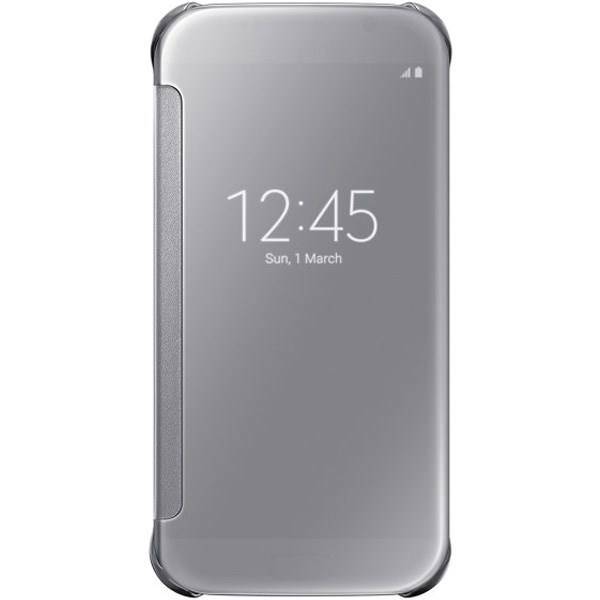 Samsung Galaxy S6 Clear View Cover، کیف کلاسوری مدل Clear مناسب برای گوشی موبایل سامسونگ گلکسی S6