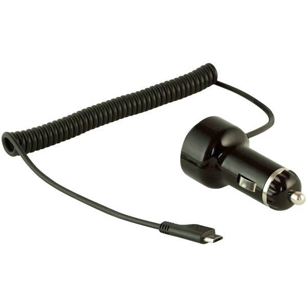 Yenkee YAC 2004 Car Charger with microUSB Cable، شارژر فندکی ینکی مدل YAC 2004 همراه با کابل microUSB