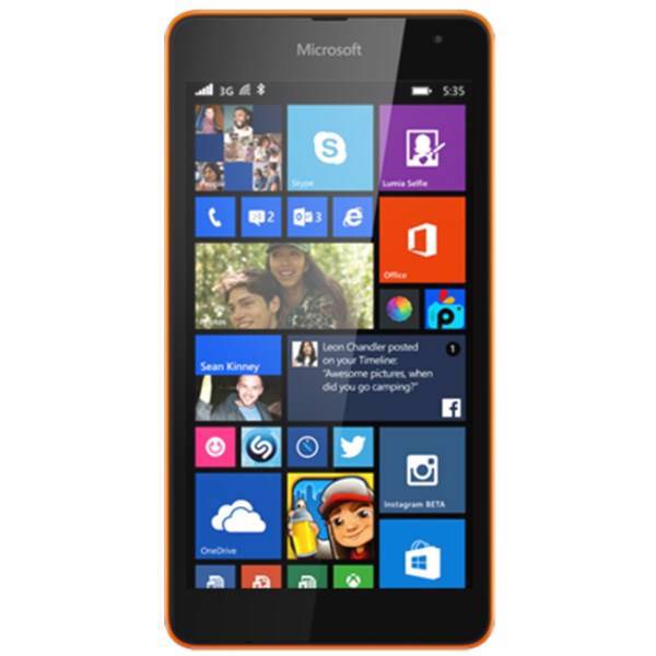 Microsoft Lumia 535 Dual SIM Mobile Phone، گوشی موبایل مایکروسافت Lumia 535 دو سیم کارت
