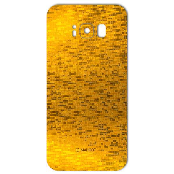 MAHOOT Gold-pixel Special Sticker for Samsung S8، برچسب تزئینی ماهوت مدل Gold-pixel Special مناسب برای گوشی Samsung S8