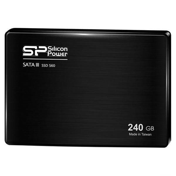 Silicon Power S60 Sata III SSD - 240GB، حافظه SSD سیلیکون پاور مدل S60 ظرفیت 240 گیگابایت