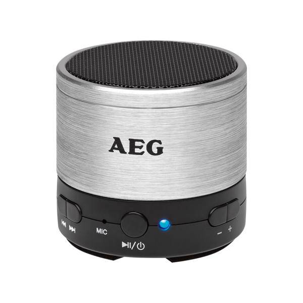 AEG BSS 4826 silber Bluetooth-Soundsystem، اسپیکر بلوتوث قابل حمل آ ا گ مدل BSS 4826