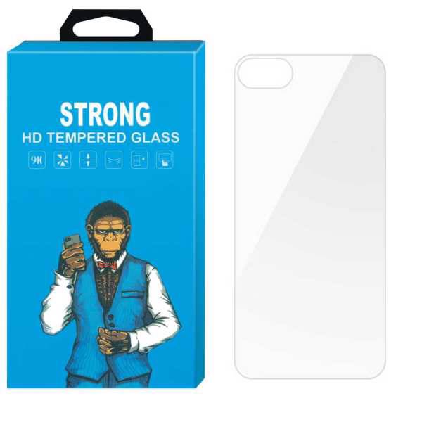 Strong Tempered Glass Protector Back Protector For Apple iPhone 7، محافظ پشت گوشی شیشه ای تمپرد Strong مناسب برای گوشی موبایل اپل آیفون 7