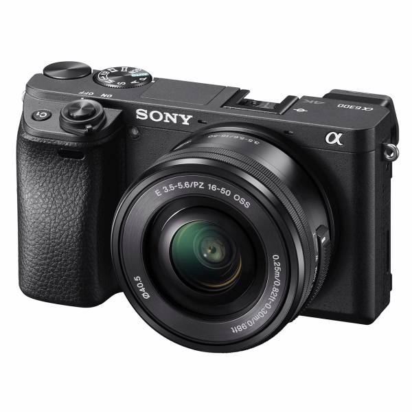 Sony Alpha A6300 Mirrorless Digital Camera With 16-55mm OSS Lens، دوربین دیجیتال بدون آینه سونی مدل Alpha A6300 به همراه لنز 16-50 میلی متر OSS