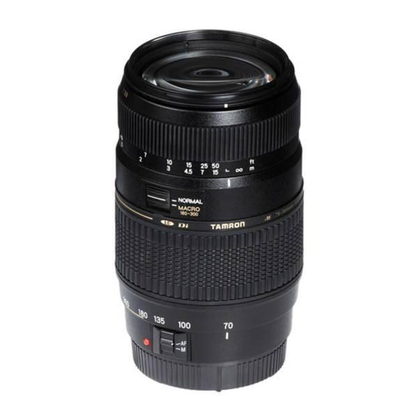 Tamron AF 70-300mm F/4-5.6 Di LD Macro 1:2 For Canon Cameras Lens، لنز تامرون مدل AF 70-300mm F/4-5.6 Di LD Macro 1:2 مناسب برای دوربین‌های کانن