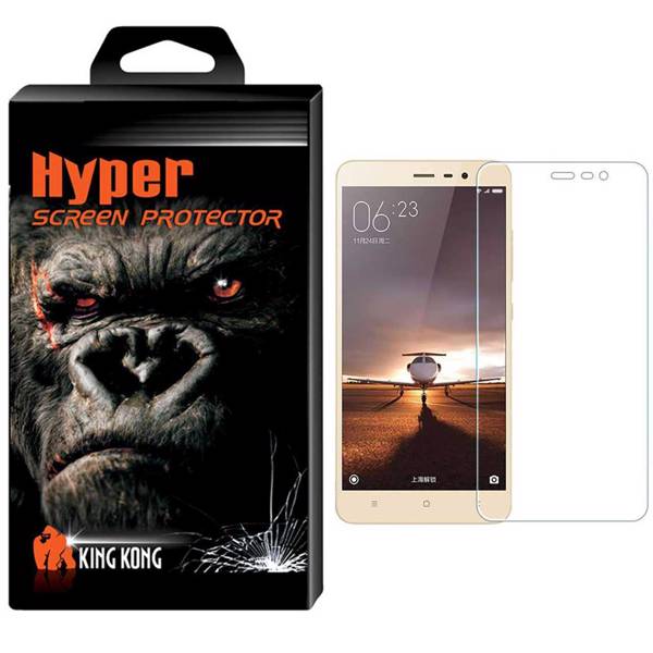 Hyper Protector King Kong Glass Screen Protector For Xiaomi Redmi Note 3، محافظ صفحه نمایش شیشه ای کینگ کونگ مدل Hyper Protector مناسب برای گوشی شیاومی Redmi Note 3