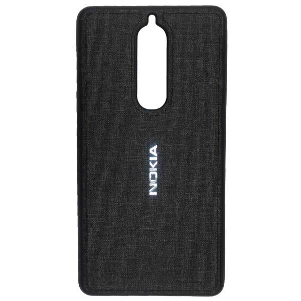 TPU Cloth Design Cover For Nokia 7، کاور ژله ای طرح پارچه مناسب برای گوشی موبایل نوکیا 7