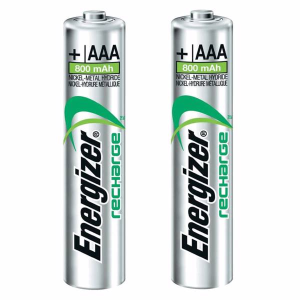 Energizer Extreme Rechargeable AAA Battery 2pcs، باتری نیم قلمی قابل شارژ انرجایزر مدل Extreme بسته 2 عددی