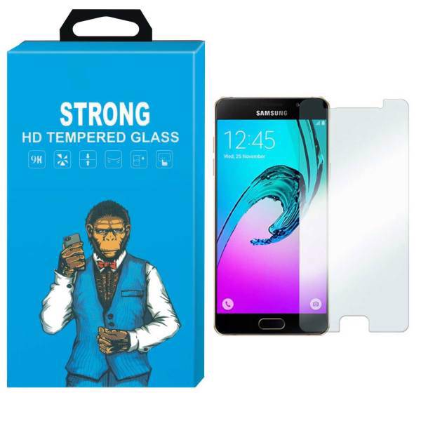 Strong Tempered Glass Screen Protector For Samsung Galaxy A3 2016/ A310، محافظ صفحه نمایش شیشه ای تمپرد مدل Strong مناسب برای گوشی سامسونگ گلکسی A3 2016/A310