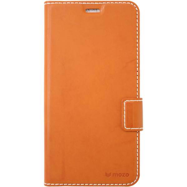 Mozo Leather Flip Cover For Apple iPhone 7 Plus، کیف کلاسوری Leather موزو مناسب برای گوشی موبایل آیفون 7 پلاس