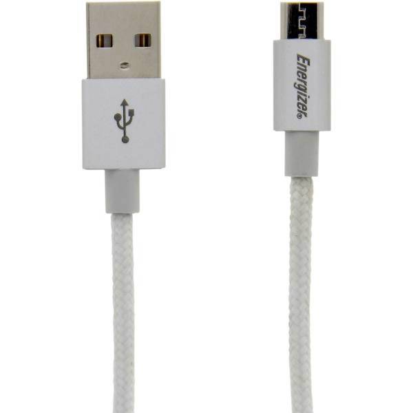 Energizer Metallic USB To microUSB Cable 1.2m، کابل تبدیل USB به microUSB انرجایزر مدل Metallic طول 1.2 متر