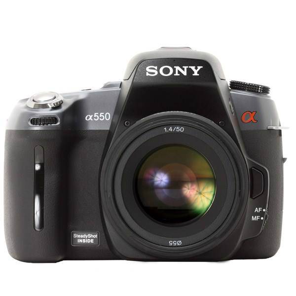 Sony Alpha DSLR-A550، دوربین دیجیتال سونی دی اس ال آر-آلفا 550