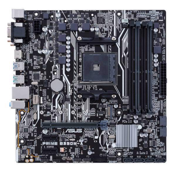 ASUS PRIME B350M-A Motherboard، مادربرد ایسوس مدل PRIME B350M-A