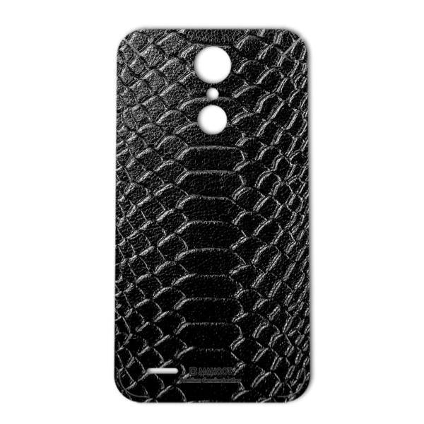 MAHOOT Snake Leather Special Sticker for LG K10 2017، برچسب تزئینی ماهوت مدل Snake Leather مناسب برای گوشی LG K10 2017