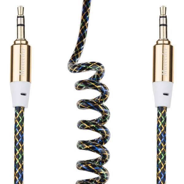 Maxeeder K-8 Audio 3.5MM Cable 1.5m، کابل انتقال صدا 3.5 میلی متری مکسیدر مدل K-8 طول 1.5 متر