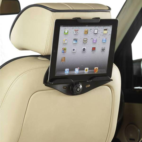 Targus AWE77EU In Car Mount For iPad And 7-10 Inch Tablets، پایه نگهدارنده تبلت روی صندلی خودرو تارگوس مدل AWE77EU مناسب برای آی پد و تبلت های 7-10 اینچی