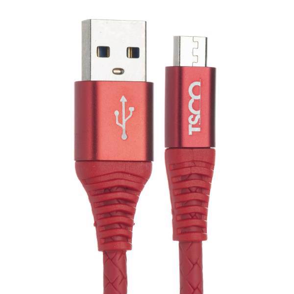 TSCO TC 50 USB To microUSB Cable 0.9m، کابل تبدیل USB به microUSB تسکو مدل TC 50 طول 0.9 متر