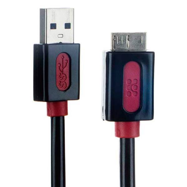 Promate LinkMate-U4 480Mbps USB To micro-B Cable 1.5m، کابل تبدیل USB به micro-B پرومیت مدل LinkMate-U4 480Mbps طول 1.5 متر