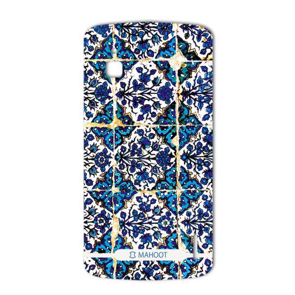 MAHOOT Traditional-tile Design Sticker for Google Nexus 4، برچسب تزئینی ماهوت مدل Traditional-tile Design مناسب برای گوشی Google Nexus 4