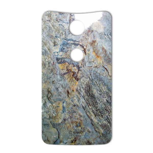 MAHOOT Marble-vein-cut Special Sticker for Google Nexus 6، برچسب تزئینی ماهوت مدل Marble-vein-cut Special مناسب برای گوشی Google Nexus 6