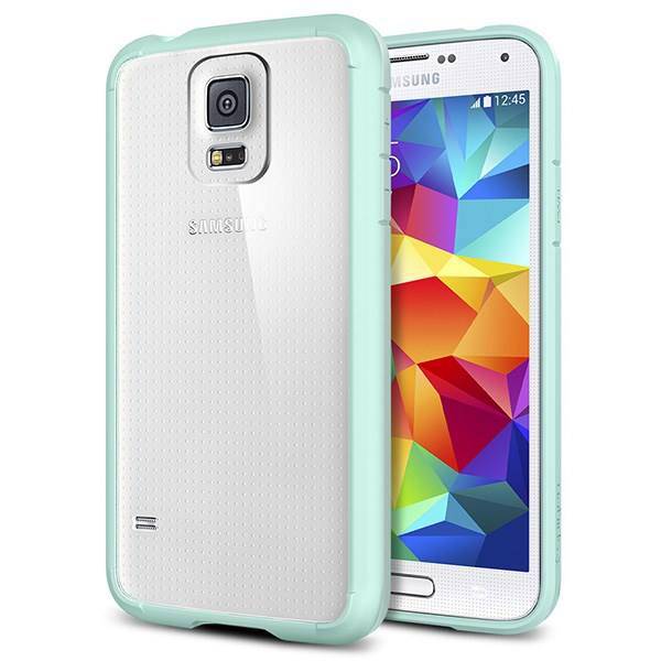 Samsung Galaxy S5 Spigen Ultra Hybrid Cover، کاور اسپیگن مدل Ultra Hybrid مناسب برای گوشی موبایل سامسونگ گلکسی S5