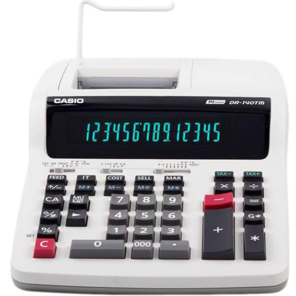Casio DR-140TM Calculator، ماشین حساب کاسیو مدل DR-140TM