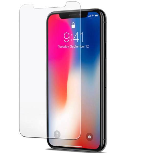 Tempered Glass Screen Protector For Apple iPhone X، محافظ صفحه نمایش تمپرد مناسب برای گوشی موبایل اپل آیفون X