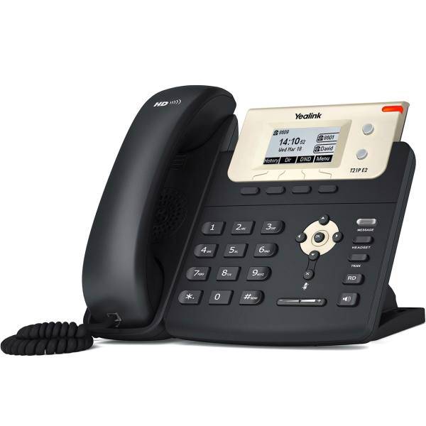 Yealink SIP T21P E2 IP Phone، تلفن تحت شبکه یالینک مدل SIP T21P E2