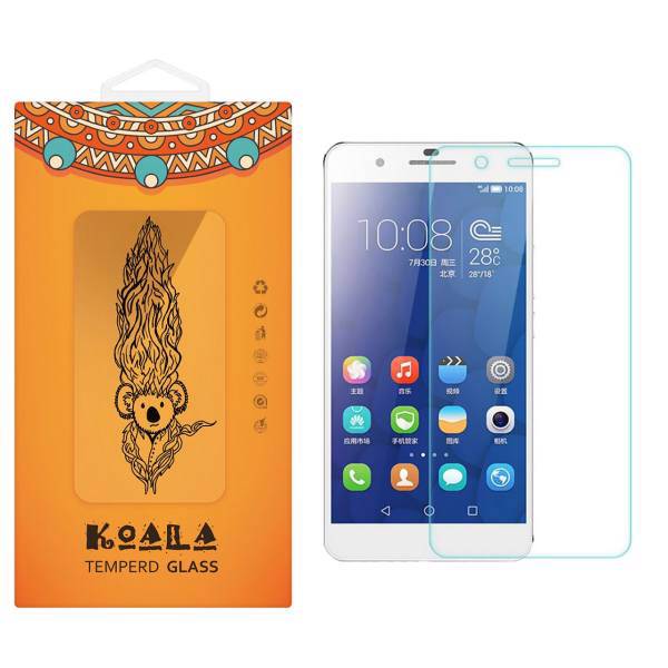 KOALA Tempered Glass Screen Protector For Huawei Honor 6، محافظ صفحه نمایش شیشه ای کوالا مدل Tempered مناسب برای گوشی موبایل هوآوی Honor 6