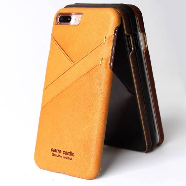 Pierre Cardin PCS-P19 Leather Cover For iPhone 8 plus/ iphone 7 Plus، کاور چرمی پیرکاردین مدل PCS-P19 مناسب برای گوشی آیفون 7 پلاس و آیفون 8 پلاس