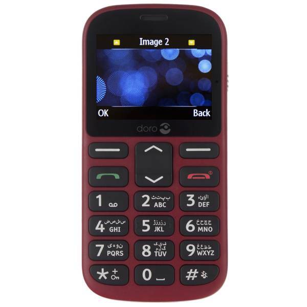 Doro 1360 Dual SIM Mobile Phone، گوشی موبایل دورو مدل 1360 دو سیم‌ کارت