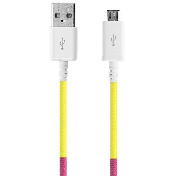 Vod Ex C-16 USB To microUSB Cable 1m، کابل تبدیل USB به MicroUSB ود اکس مدل C-16 به طول 1 متر