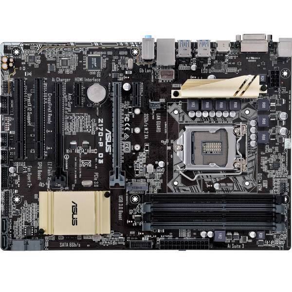 ASUS Z170-P D3 Motherboard، مادر برد ایسوس مدل Z170-P D3