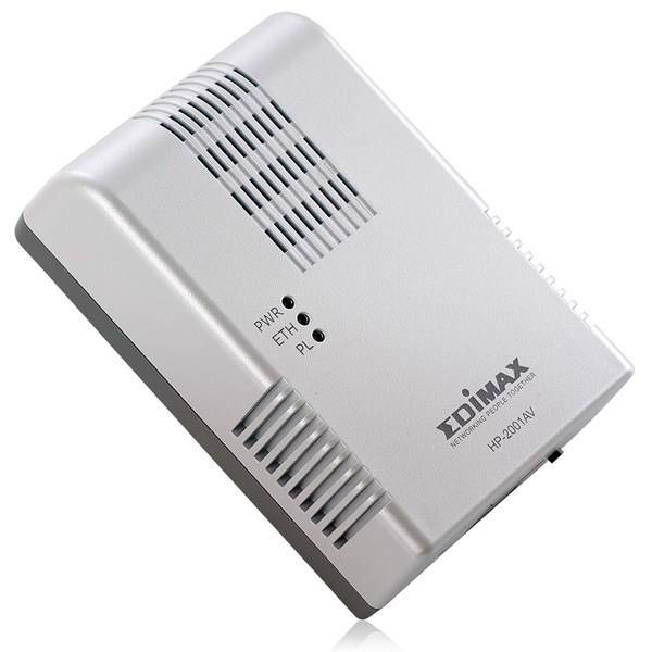 Edimax HP-2001AV 200Mbps PowerLine Ethernet Adapter، پاورلاین اترنت ادیمکس HP-2001AV