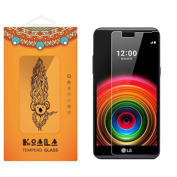 KOALA Tempered Glass Screen Protector For LG X Power، محافظ صفحه نمایش شیشه ای کوالا مدل Tempered مناسب برای گوشی موبایل ال جی X Power