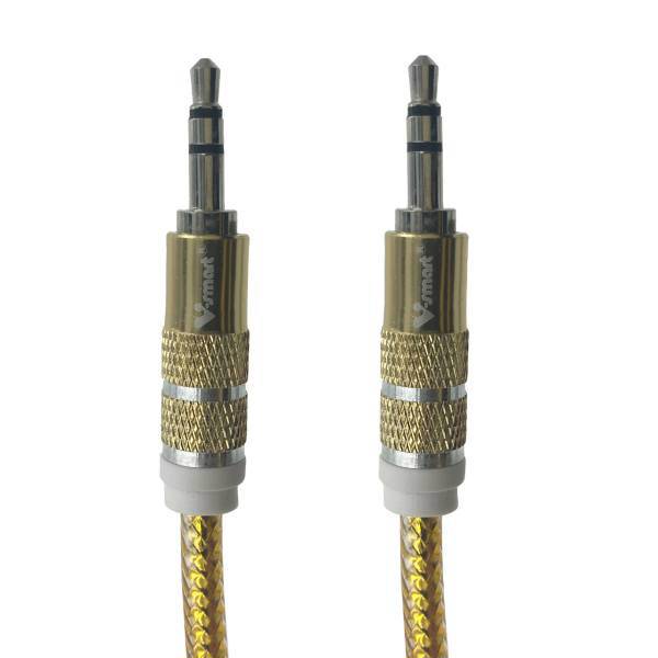V-Smart VS-43 AUX Audio Cable 1m، کابل AUX وی اسمارت مدل VS-43 به طول 1 متر