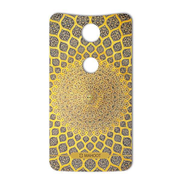 MAHOOT Sheikh Lotfollah Mosque-tile Design Sticker for Google Nexus 6، برچسب تزئینی ماهوت مدل Sheikh Lotfollah Mosque-tile Designمناسب برای گوشی Google Nexus 6