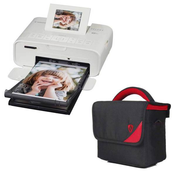 Canon SELPHY CP1200 Wireless Printer With1 bag، پرینتر بی سیم کانن مدل SELPHY CP1200 به همراه 1 عدد کیف