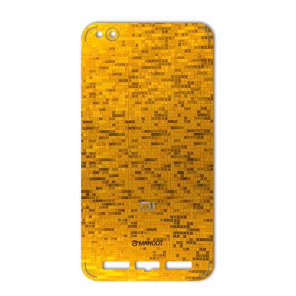 MAHOOT Gold-pixel Special Sticker for Xiaomi Redmi 5A، برچسب تزئینی ماهوت مدل Gold-pixel Special مناسب برای گوشی Xiaomi Redmi 5A