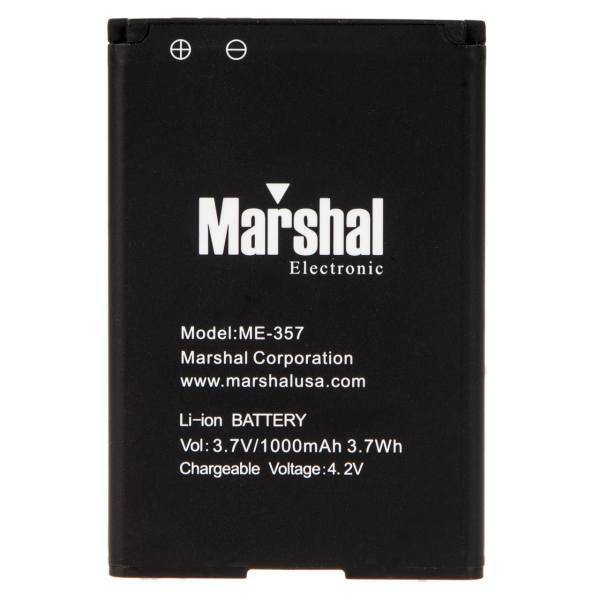 Marshal ME-357 1000mAh Mobile Phone Battery For Marshal ME-357، باتری مارشال مدل ME-357 با ظرفیت 1000mAh مناسب برای گوشی موبایل ME-357