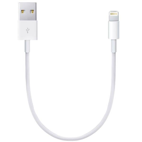 J-12 Lightning to USB Cable 21cm، کابل تبدیل لایتنینگ به USB مدل J-12 به طول 21 سانتی متر