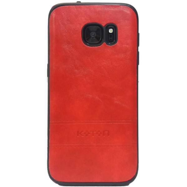 Protective Koton Leather design Cover For Samsung Galaxy S7، کاور کوتون مدل Protective مناسب برای گوشی سامسونگ گلکسی S7