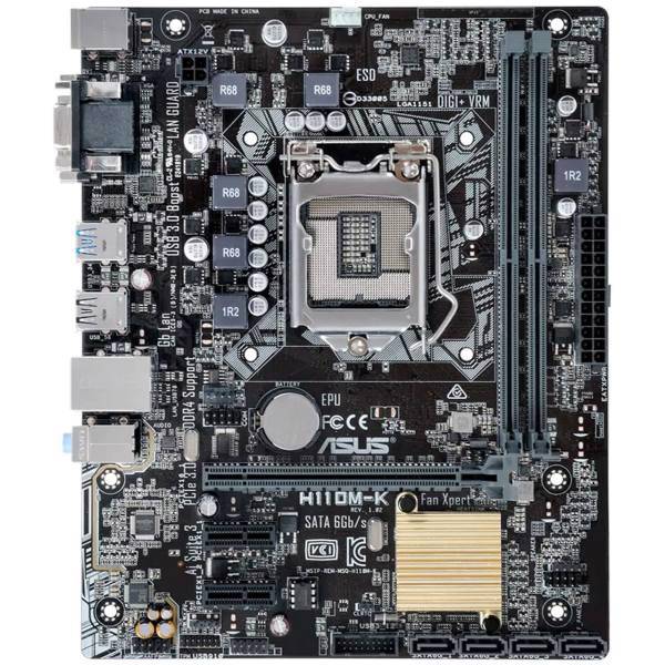 ASUS H110M-K Motherboard، مادربرد ایسوس مدل H110M-K