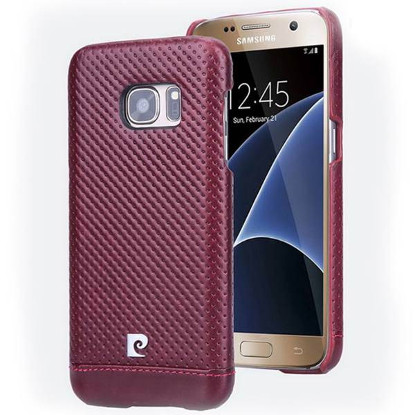 Pierre Cardin PCL-P19 Leather Cover For Samsung Galaxy S7، کاور چرمی پیرکاردین مدل PCL-P19 مناسب برای گوشی سامسونگ گلکسی S7