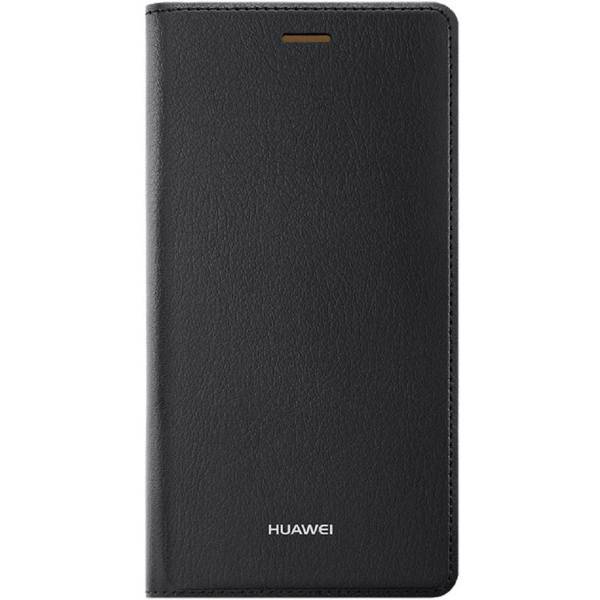 Huawei Leather Flip Cover For Huawei P8 Lite، کیف کلاسوری هوآوی مدل Leather مناسب برای گوشی موبایل هوآوی P8 Lite